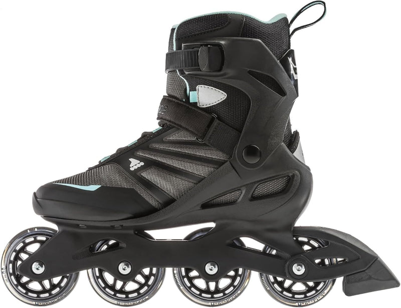 Rollerblade Damen Zetrablade Inlineskate 235 Black/Light Blue, 235 Black/Light Blue