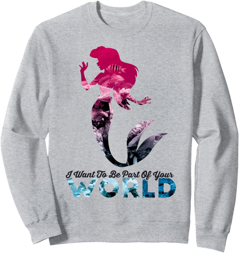 Disney The Little Mermaid Ariel Part Of Your World Fill Sweatshirt