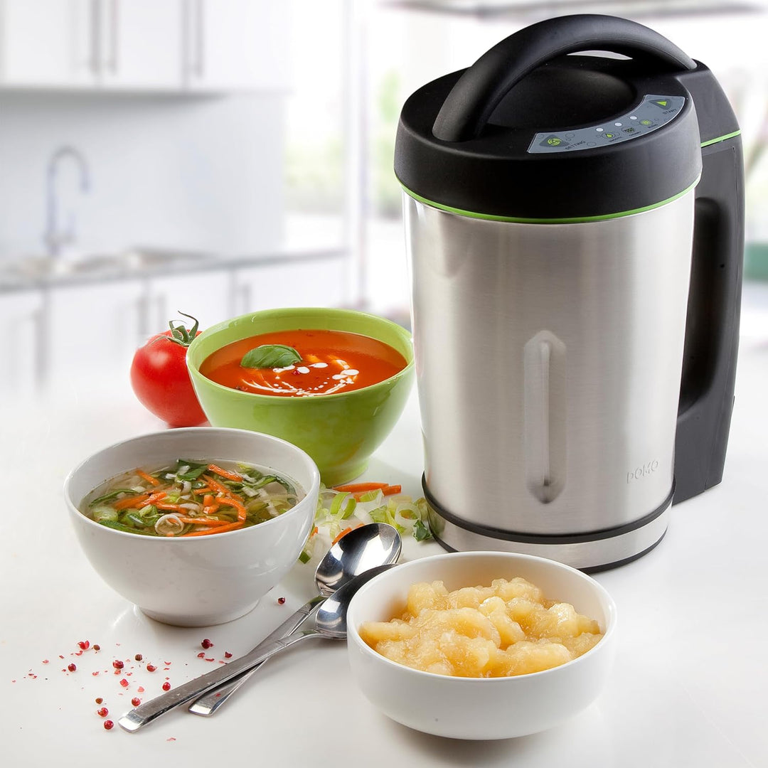 Domo DO498BL Suppenkocher, Rostfreies Metall, 1.6 liters,