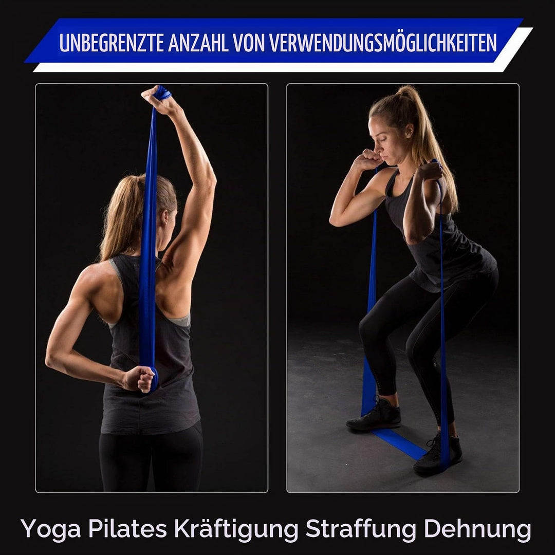 TheraBand Original Fitnessband | Thera-Band Resistance Band für Kraftraining und Abnehmen zuhause od
