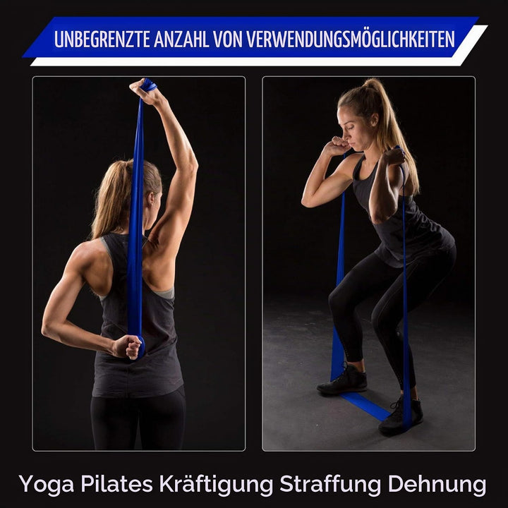 TheraBand Original Fitnessband | Thera-Band Resistance Band für Kraftraining und Abnehmen zuhause od