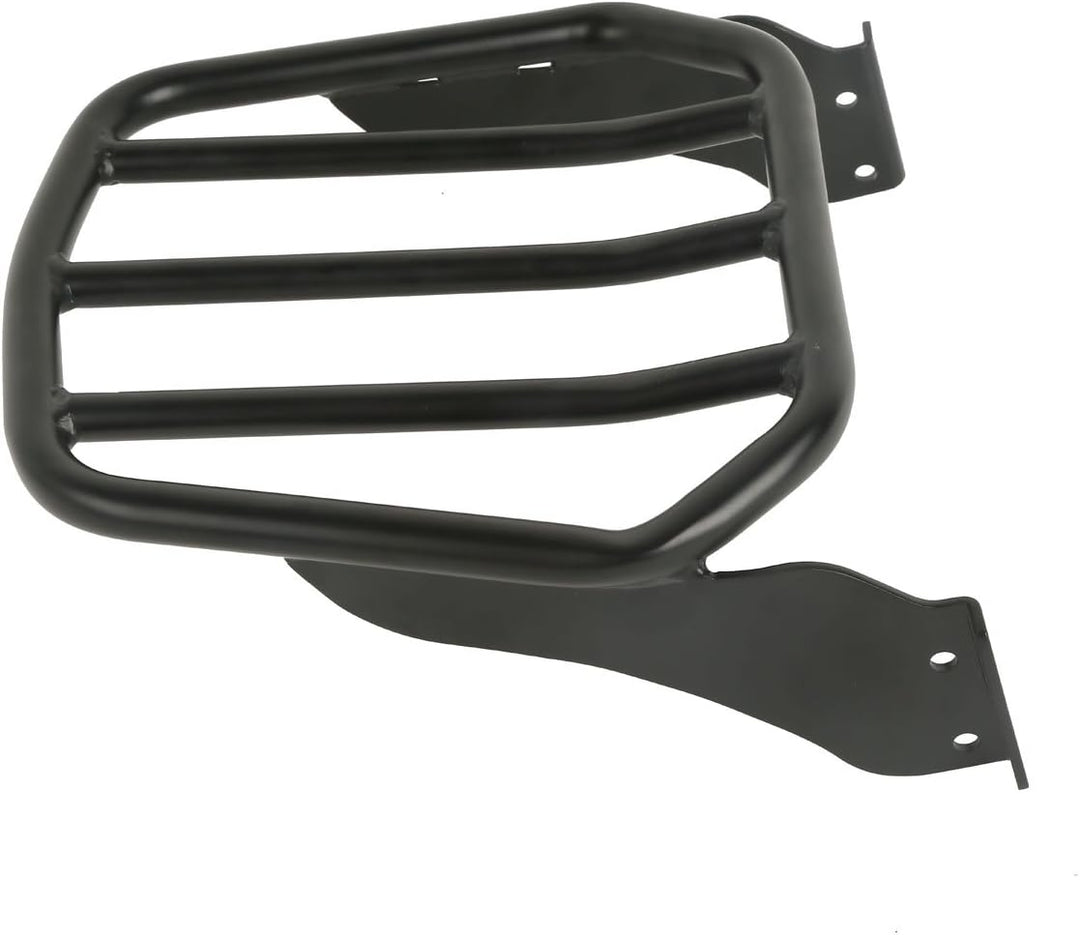 XMT-MOTOR Rückseite Gepäckträger Motorrad Schwarz für Harley Davidson Softail Fat Boy '07-'17 Softai