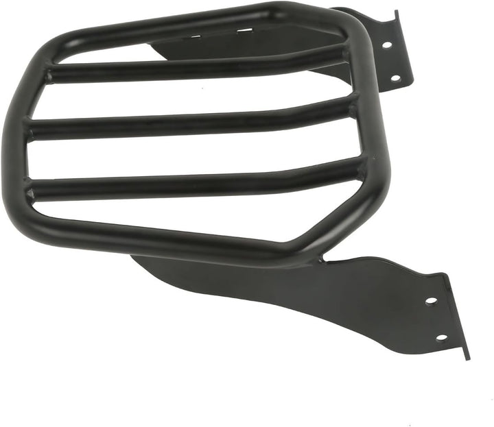 XMT-MOTOR Rückseite Gepäckträger Motorrad Schwarz für Harley Davidson Softail Fat Boy '07-'17 Softai