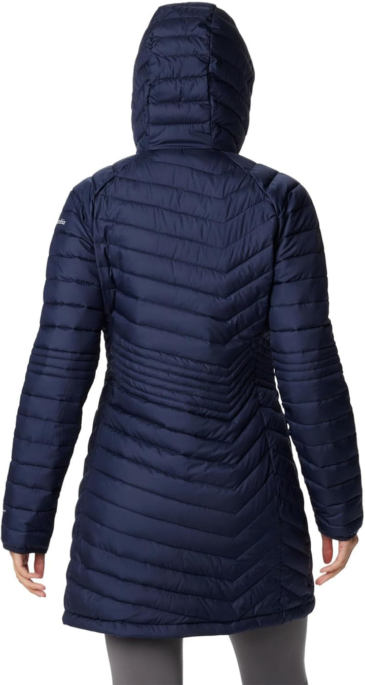 Columbia Powder Lite Mid Damenjacke S Dark Nocturnal, S Dark Nocturnal