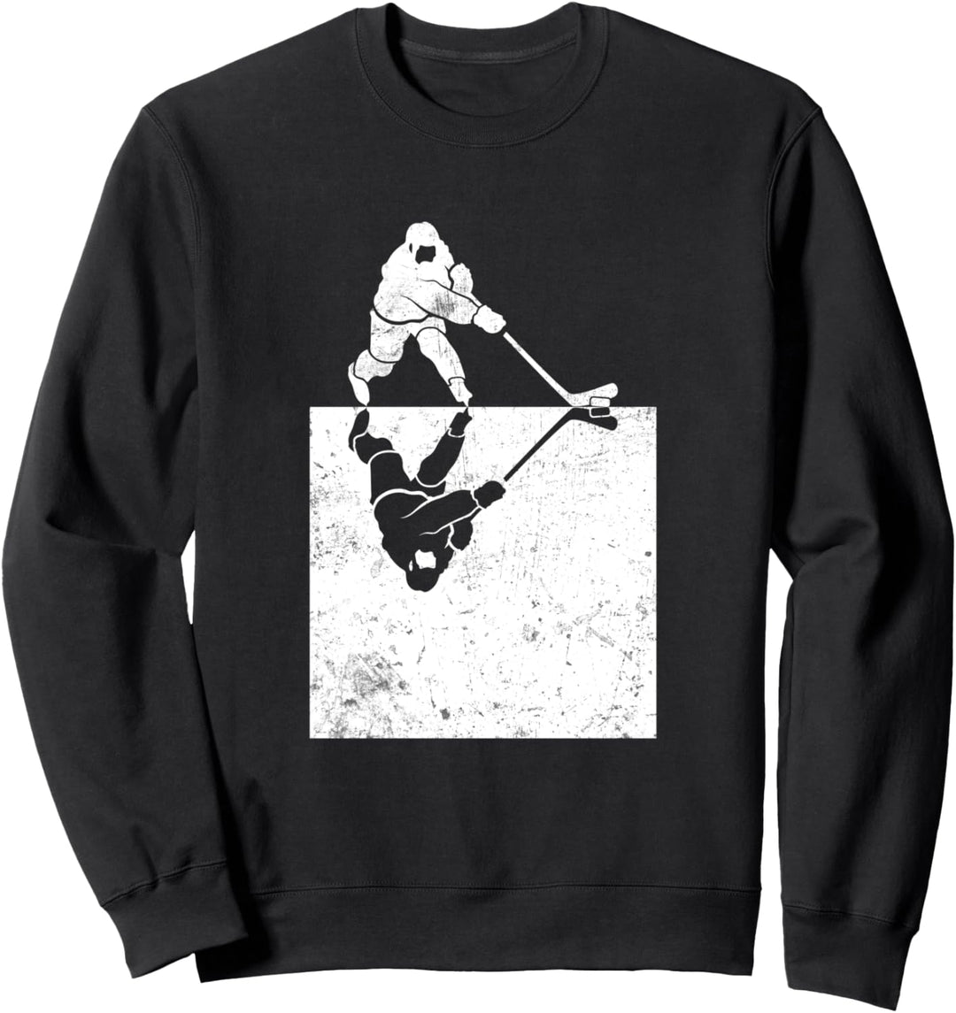 Cooles Vintage Eishockey Motiv | Icehockey Spieler Geschenk Sweatshirt