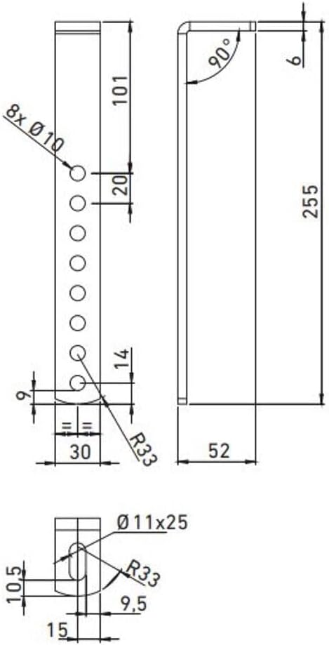 LKW Staukasten Daken Just 900 Werkzeugkasten 900x367x450mm Transportkiste Kunststoff, wasserfest 90