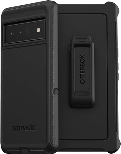 OtterBox Defender Series Schutzhülle für Pixel 6 Pro, Schwarz, schwarz