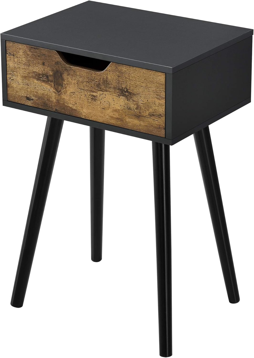 [en.casa] Beistelltisch Östersund Wohnzimmertisch 60 x 40 x 30 cm Nachttisch Flurtisch Telefontisch