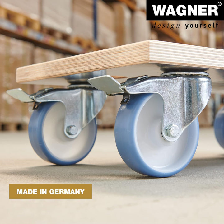 Wagner Transporthilfe MM 1341 I 57,5 x 30 x 15 cm - Tragkraft 500 kg - Multiplex - schwer beladene K