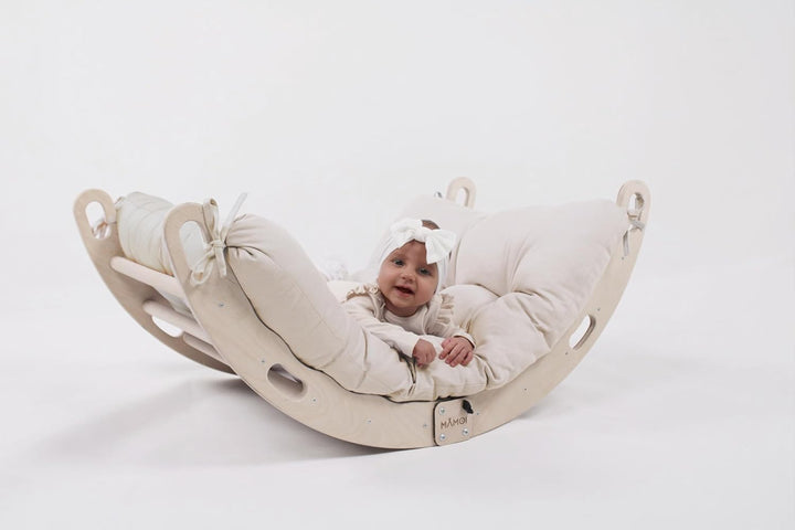 MAMOI® Kissen für Kletterbogen für Kinder, Matte für Kletterdreieck und Baby Klettern, Spielplatz un