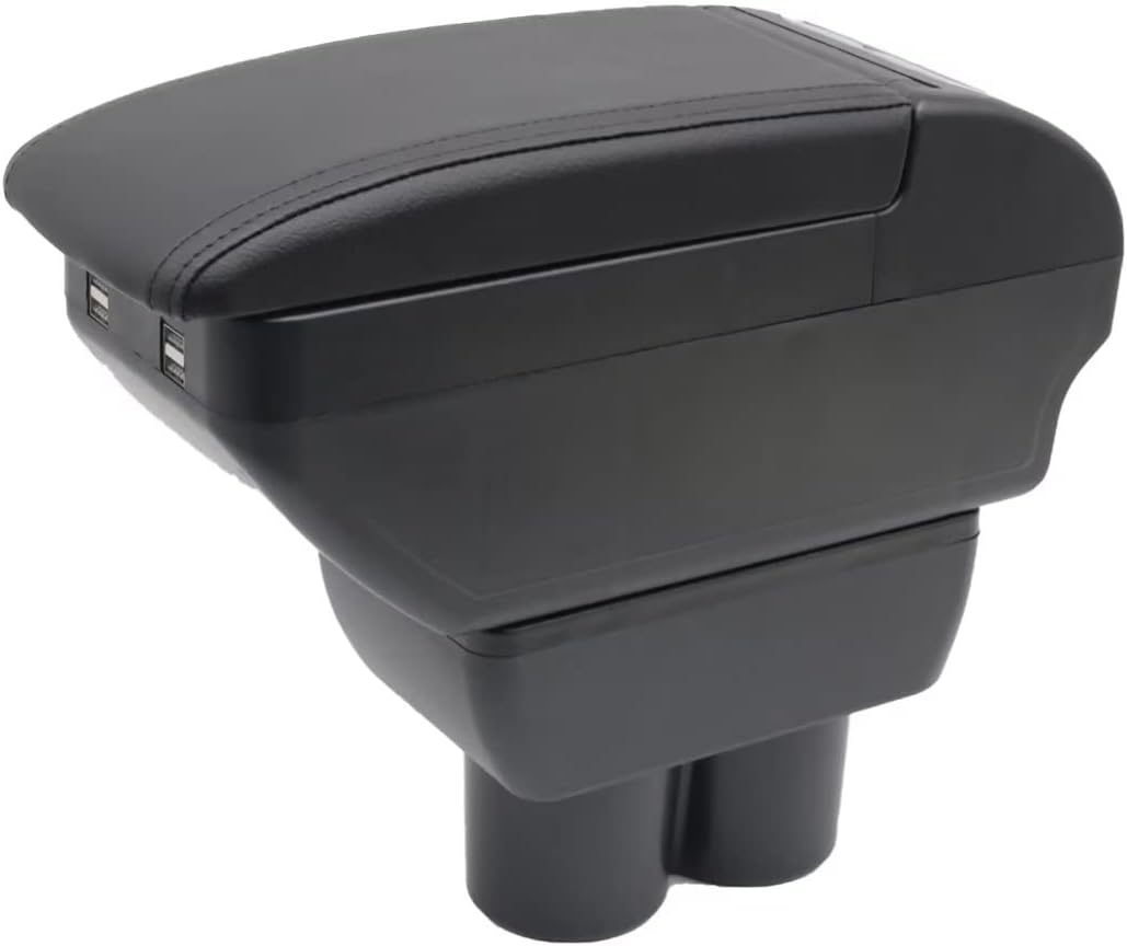 Doppelschicht Armlehne Box Für Suzuki Jimny 2007-2018 Mittelkonsole Aufbewahrungsbox mit 4 USB Port