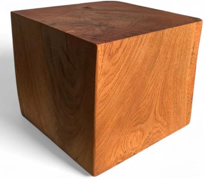 Eiche Blöcke, Eichenholz Blöcke 20x20x...cm, Farbe Tic, Säulen, Dekoblöcke, Hocker, Naturprodukt, ru