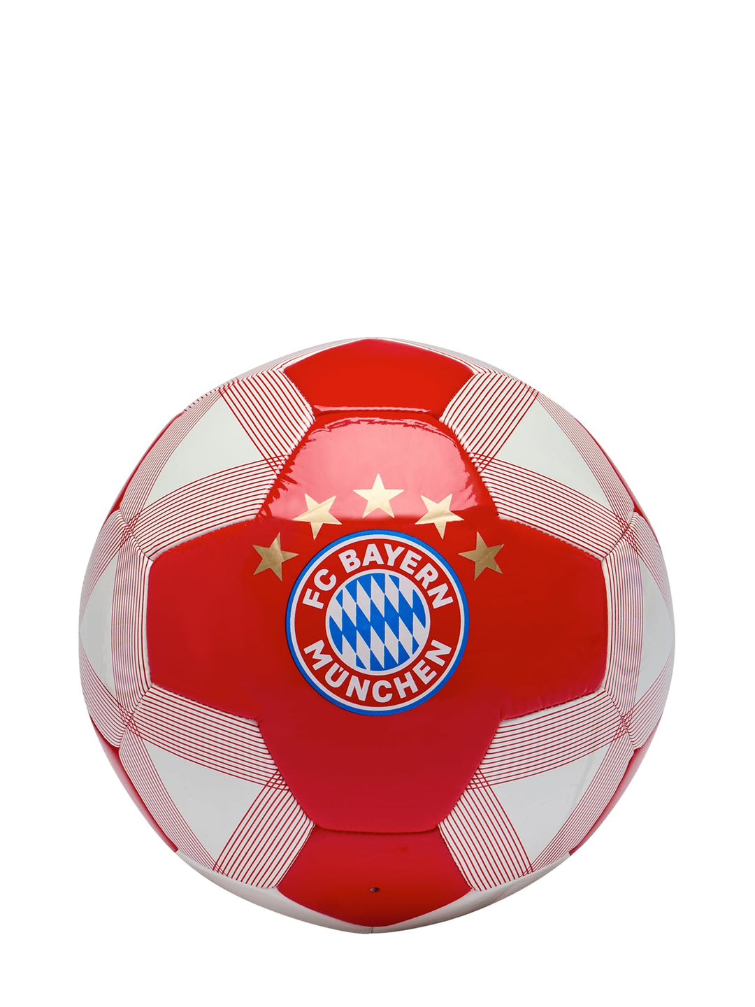 FC Bayern München Fussball I Grösse 5 I Rot-Weiss I Fussball Einheitsgrösse, Einheitsgrösse