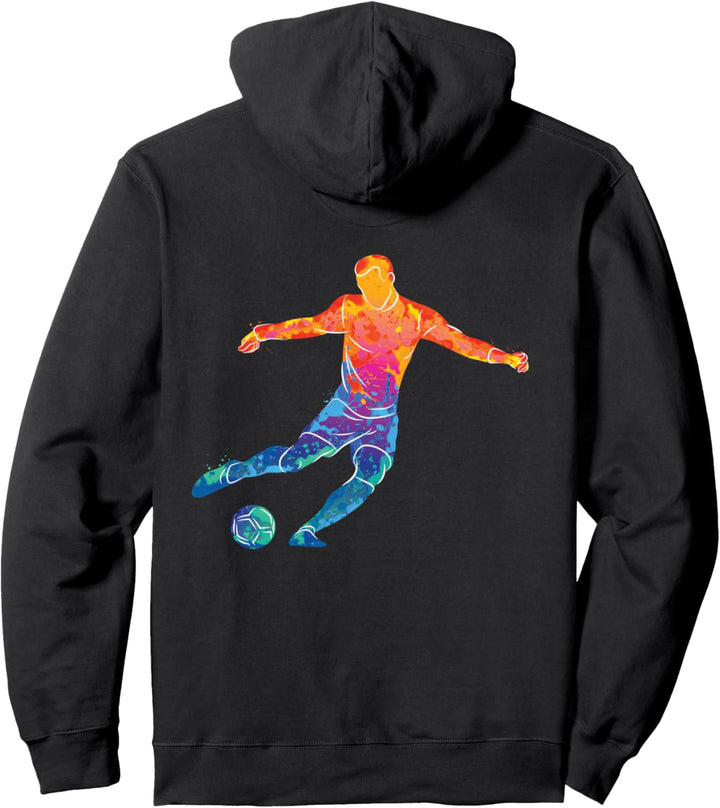 Fussball Fussballer Fussballspieler Fussball Pullover Hoodie