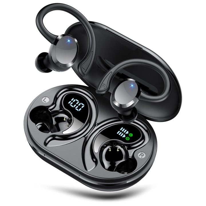 Bluetooth Kopfhörer Sport, Kopfhörer Kabellos Bluetooth 5.4 mit 4 ENC Noise Cancelling Mic, 68Std Hi