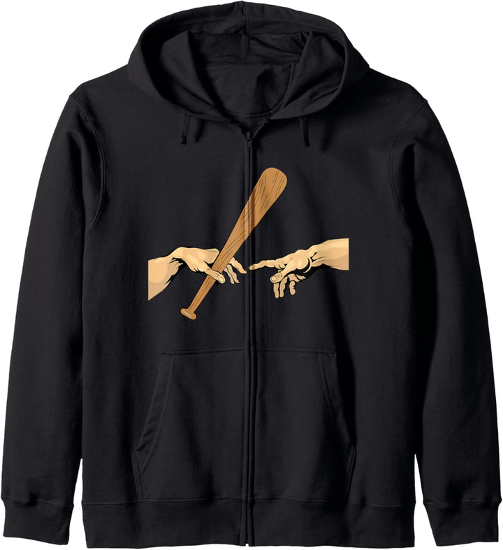Gründung von Adam Michelangelo Sport Baseball Kapuzenjacke