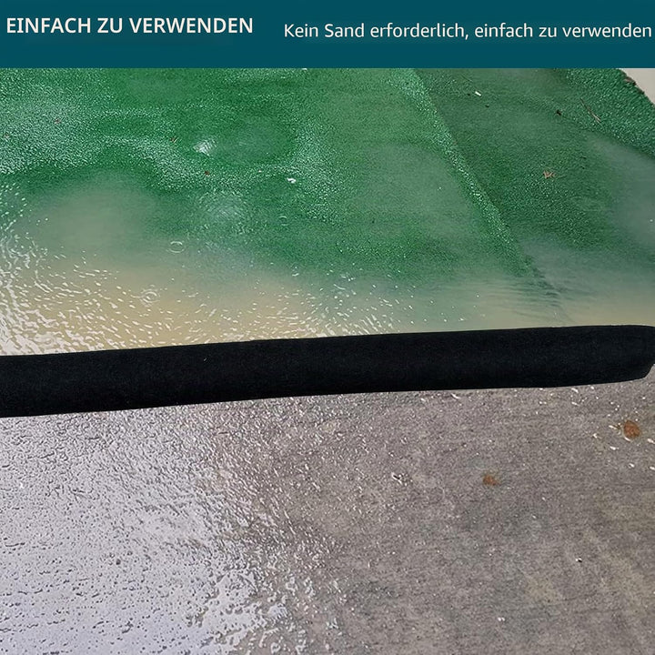 4 Stück Wasseraktivierte Hochwassersperre, 150 cm, für Haustür, Überschwemmungsbeutel ohne Sand für