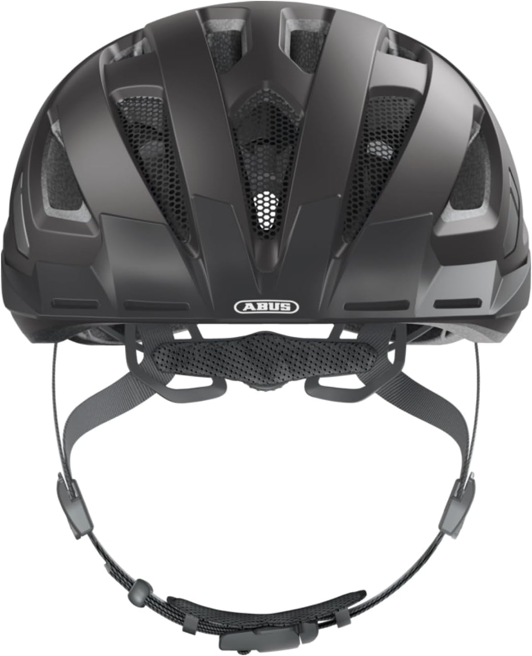 ABUS Stadthelm Urban-I 3.0 - Fahrradhelm mit Rücklicht, Schirm und Magnetverschluss - für Damen und