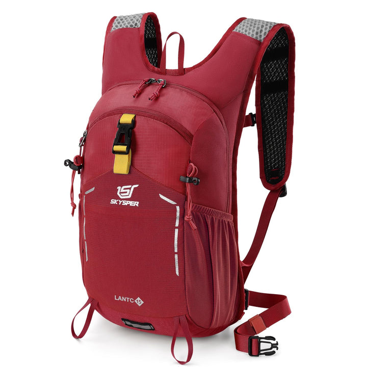 SKYSPER Wanderrucksack 15L Rucksack Herren Klein Tagesrucksack Leichter Trekkingrucksack für Wandern
