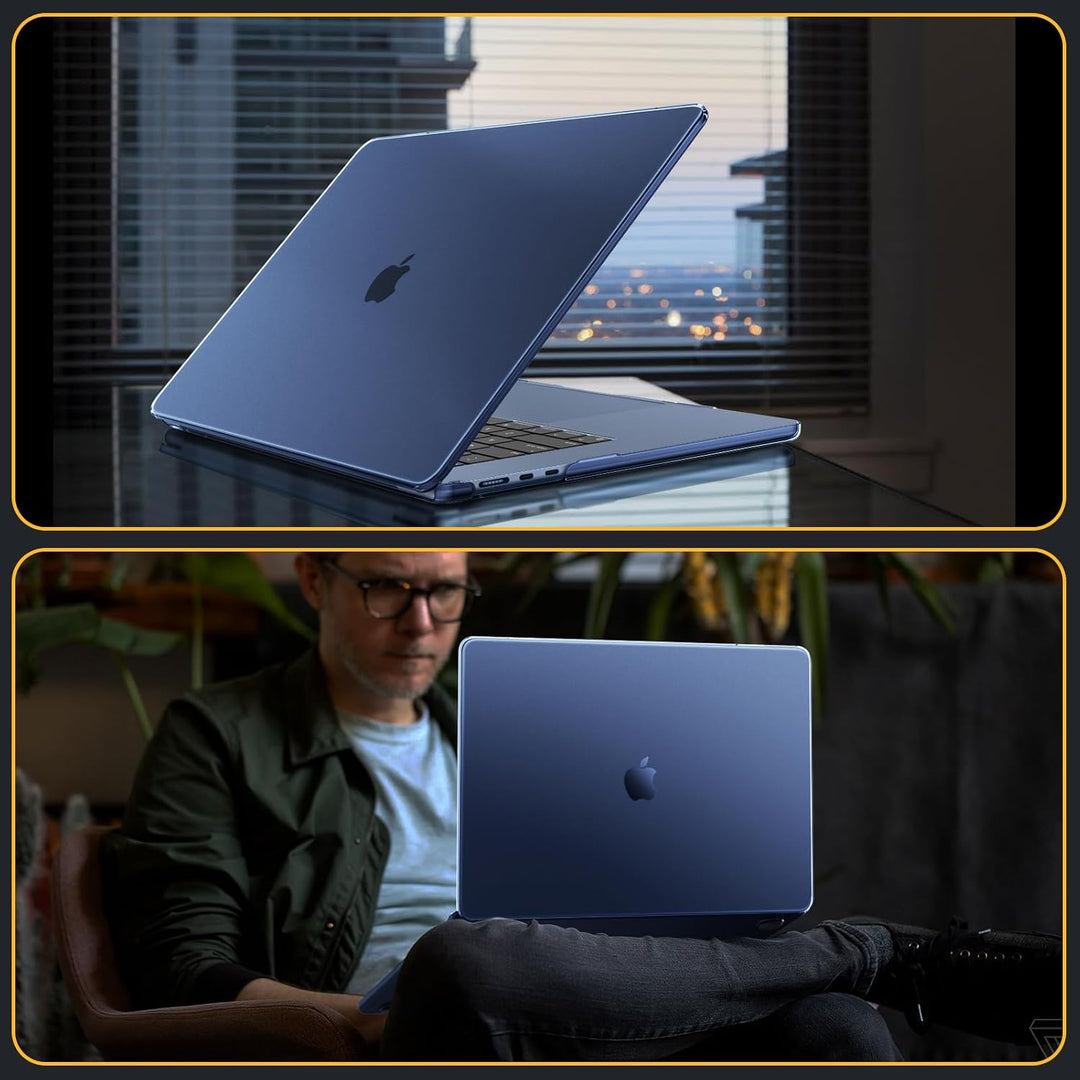 Fintie Hülle Kompatibel mit MacBook Air 15 Zoll A3114 A2941 M3 M2 (2024-2023), [100% Entspricht der