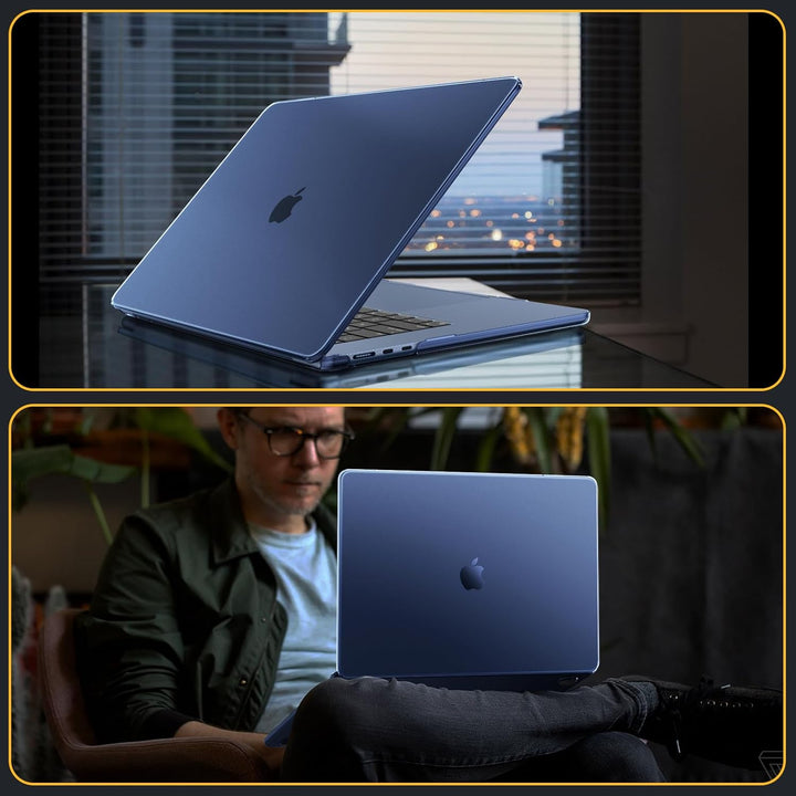 Fintie Hülle Kompatibel mit MacBook Air 15 Zoll A3114 A2941 M3 M2 (2024-2023), [100% Entspricht der
