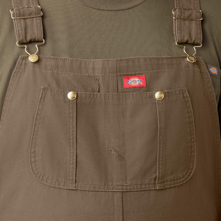 Dickies Herren Lätzchen Overall 40W / 30L Abgespültes Holz, 40W / 30L Abgespültes Holz