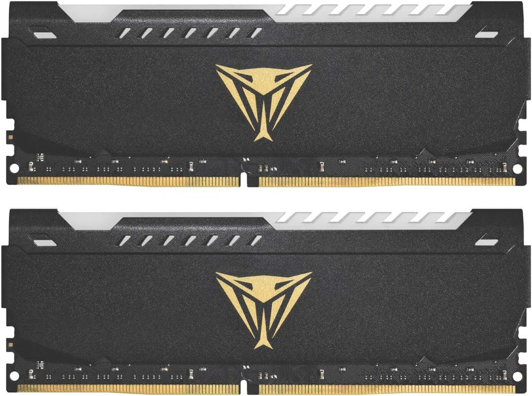 Patriot Viper Steel RGB DDR4 32GB (2 x 16GB) 3200MHz CL18 Gaming Arbeitsspeicher Kit 32GB (2x16GB) 3