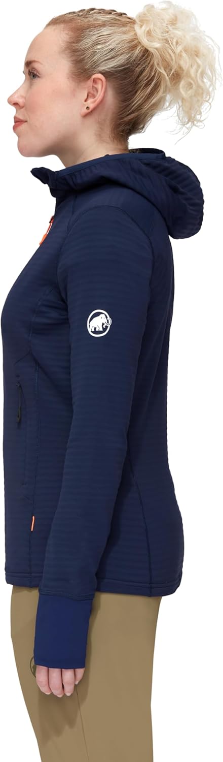 Mammut Damen Taiss Light Ml Hooded Women Hardshell Jacket, marine