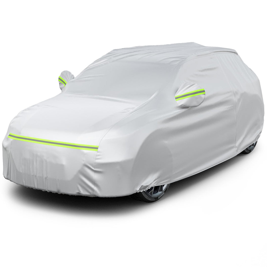 Favoto Autoabdeckung Vollgarage Auto Abdeckplane Staubdicht Wasserdicht Autohülle Autoplane Winter &