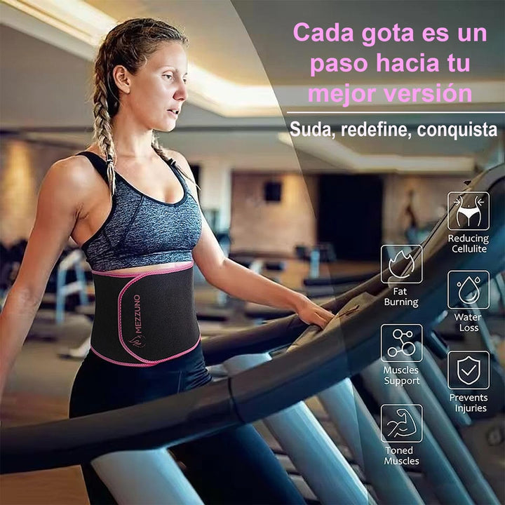 Bauchweggürtel Herren und Damen aus Neopren-Sauna Fitnessgürtel Schwitzgürtel-Bauchgurt Sport-Sport-