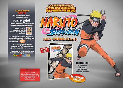 Naruto shippuden box4 - DVD