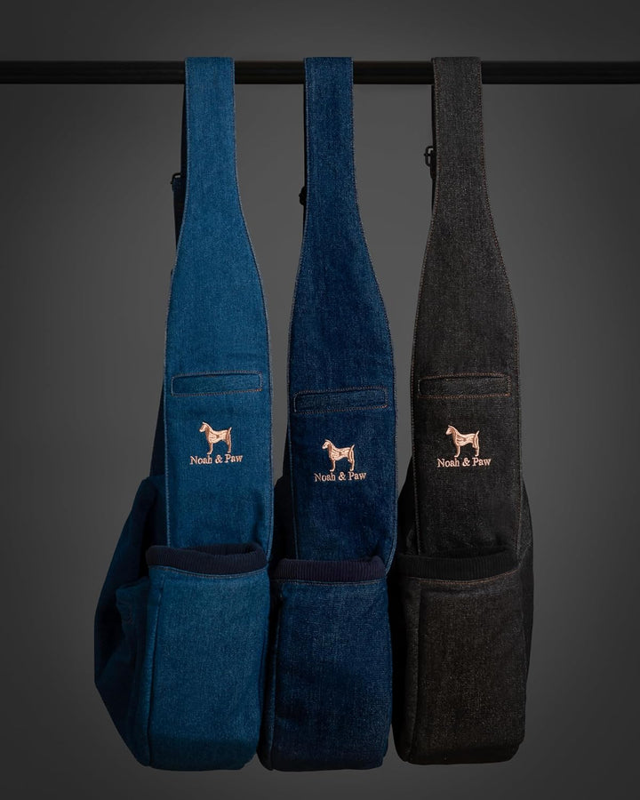 Noah &amp; Paw Hundetragetasche für Kleine Hunde bis 10kg, Hundetasche mit Verstellbarem Schultergurt, u