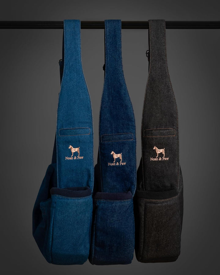 Noah &amp; Paw Hundetragetasche für Kleine Hunde bis 10kg, Hundetasche mit Verstellbarem Schultergurt, u