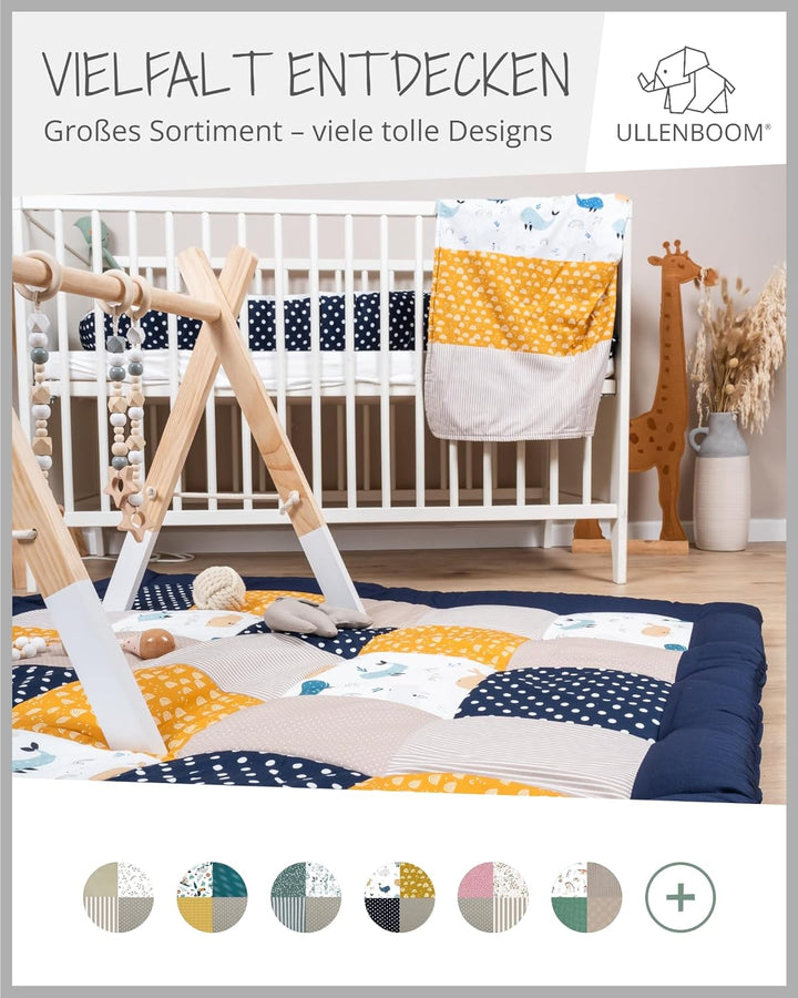 ULLENBOOM ® Windeltasche für unterwegs (Made in EU) - Wickeltasche für bis zu 3 Windeln, Feuchttüche