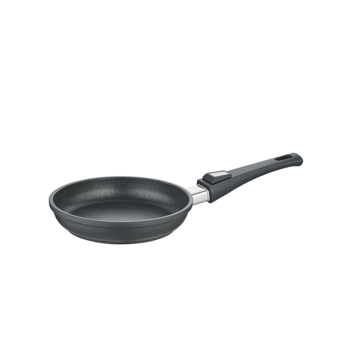 Berndes 031113 Vario Click Induction Aluguss Bratpfanne antihaft mit abnehmbarem Griff 20 cm Bratpfa