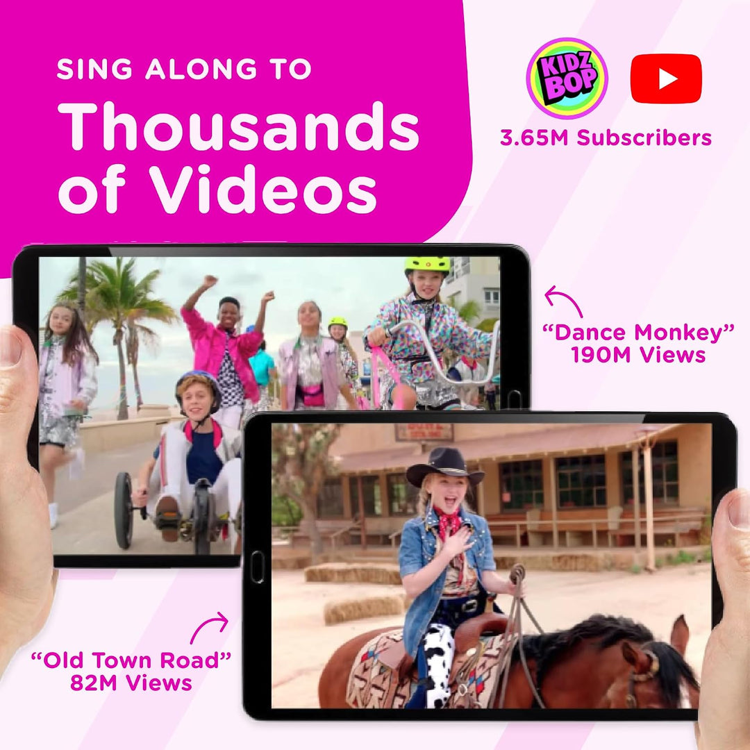 Move2Play, Kidz Bop Karaoke-Mikrofon | Die Hit-Musikmarke für Kinder | Spielzeug für Mädchen &amp; Junge