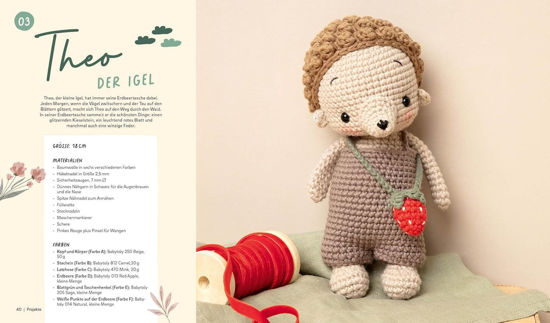 Lulu loves the moon – das Häkelbuch: Löwe, Reh, Igel und noch mehr traumhaft süsse Amigurumis im Vin