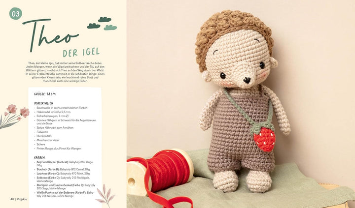 Lulu loves the moon – das Häkelbuch: Löwe, Reh, Igel und noch mehr traumhaft süsse Amigurumis im Vin