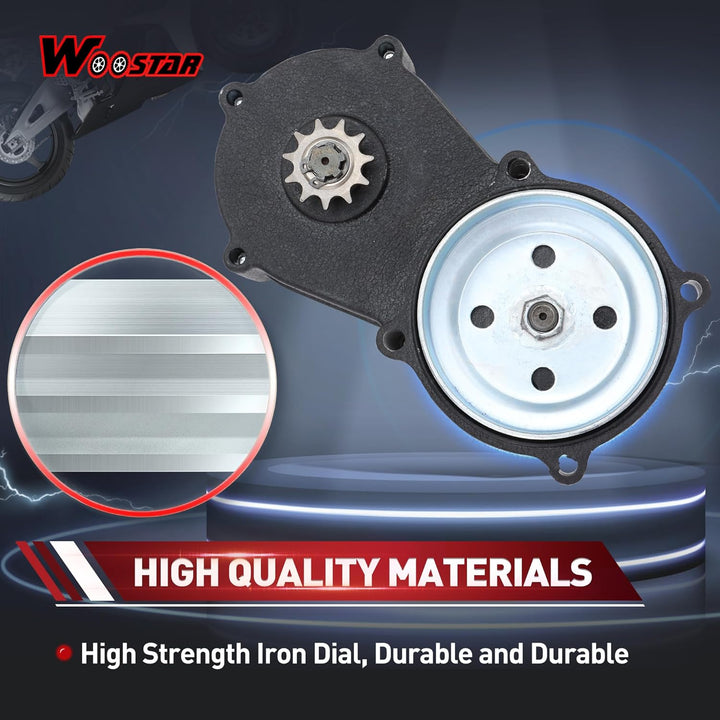 WOOSTAR T8F 11 Zahn Kettenrad Übertragung Ermässigung Getriebe Doppelkette Ersatz für 2 Takt 47ccm 4