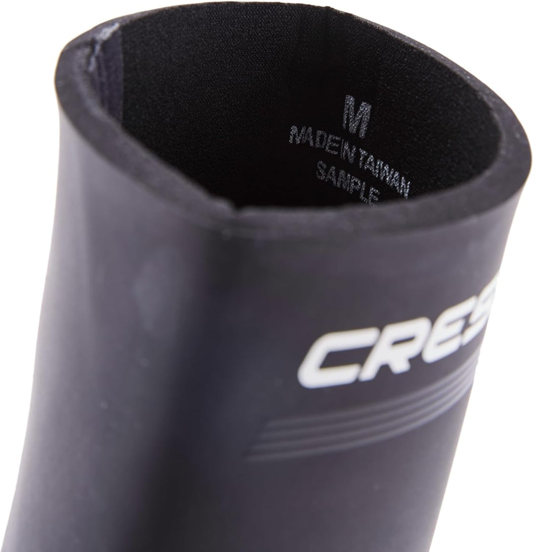 Cressi Sarago Socks (3 or 5mm) - Neopren Thermoschuhe 3 or 5mm, für Erwachsene Unisex 5 mm Schwarz M