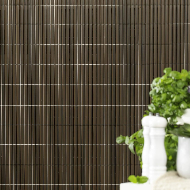 Windhager Sichtschutzmatte Presidio aus Kunststoff in Bambusoptik, Sichtschutz für Garten und Balkon