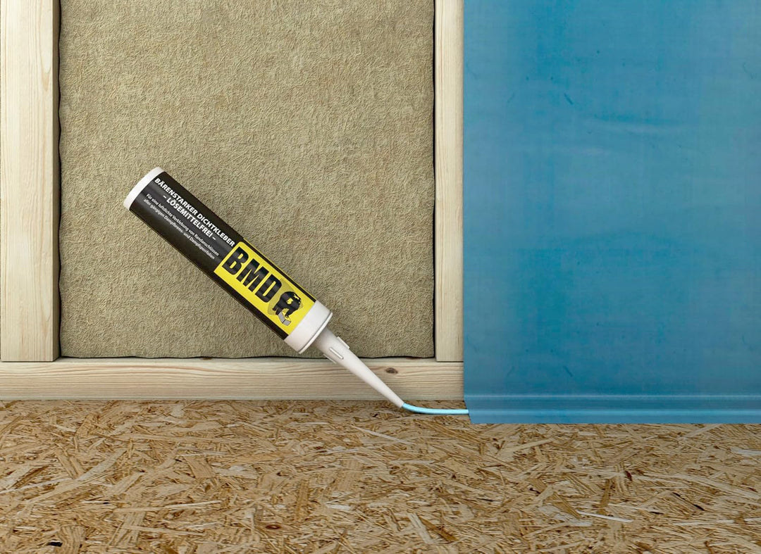 BMD 100m² Dampfbremssystempaket nach DIN 4108 Teil 11 & ENEV Dampfsperrfolie Dampfbremsfolie Dampfbr