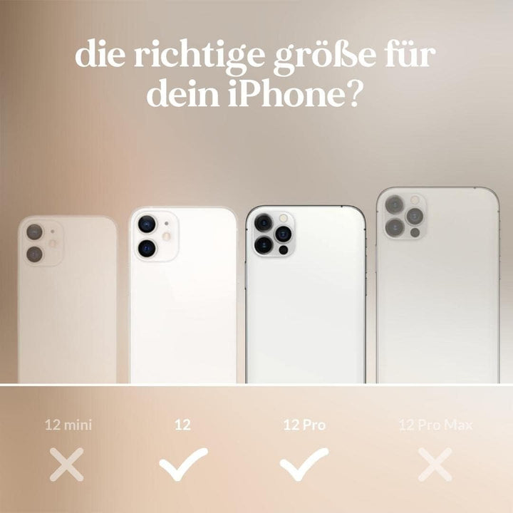Woodcessories - Nachhaltige Handykette abnehmbar kompatibel mit iPhone 12 Hülle mit Band Mint, iPhon