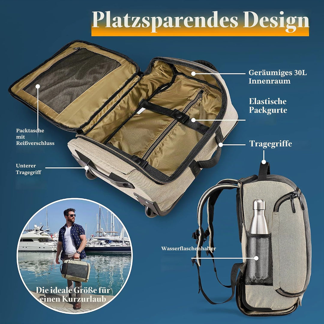 Cabin Max für Easyjet Handgepäck 45x36x20 Rucksack, Reisetasche für unter den Sitz, Handgepäck Tasch