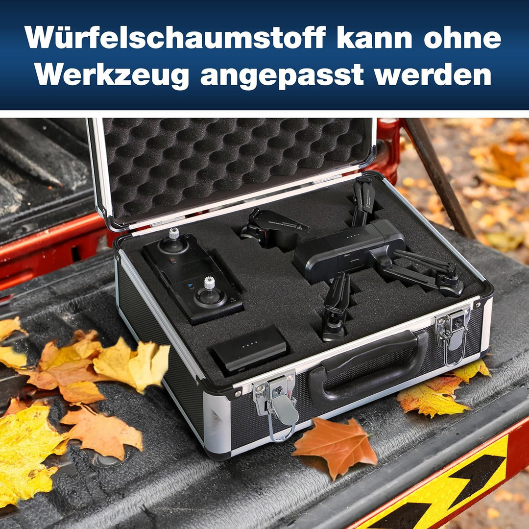 PeakTech P 7300 – Universal Koffer für Messgeräte, Robuster Tragekoffer, Werkzeug Aufbewahrung, Würf