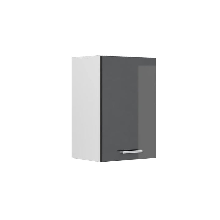 Vicco Hängeschrank R-Line, Anthrazit Hochglanz/Weiss, 40 cm Anthrazit Hochglanz Hängeschrank 40cm, A