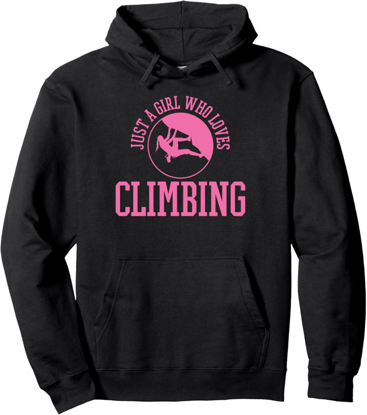 Klettern Bergsteiger Pullover Hoodie