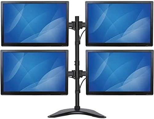 StarTech.com Vierfach-Monitorhalter - Schwenkbar - Verstellbarer 4 Monitorständer - Für VESA Monitor