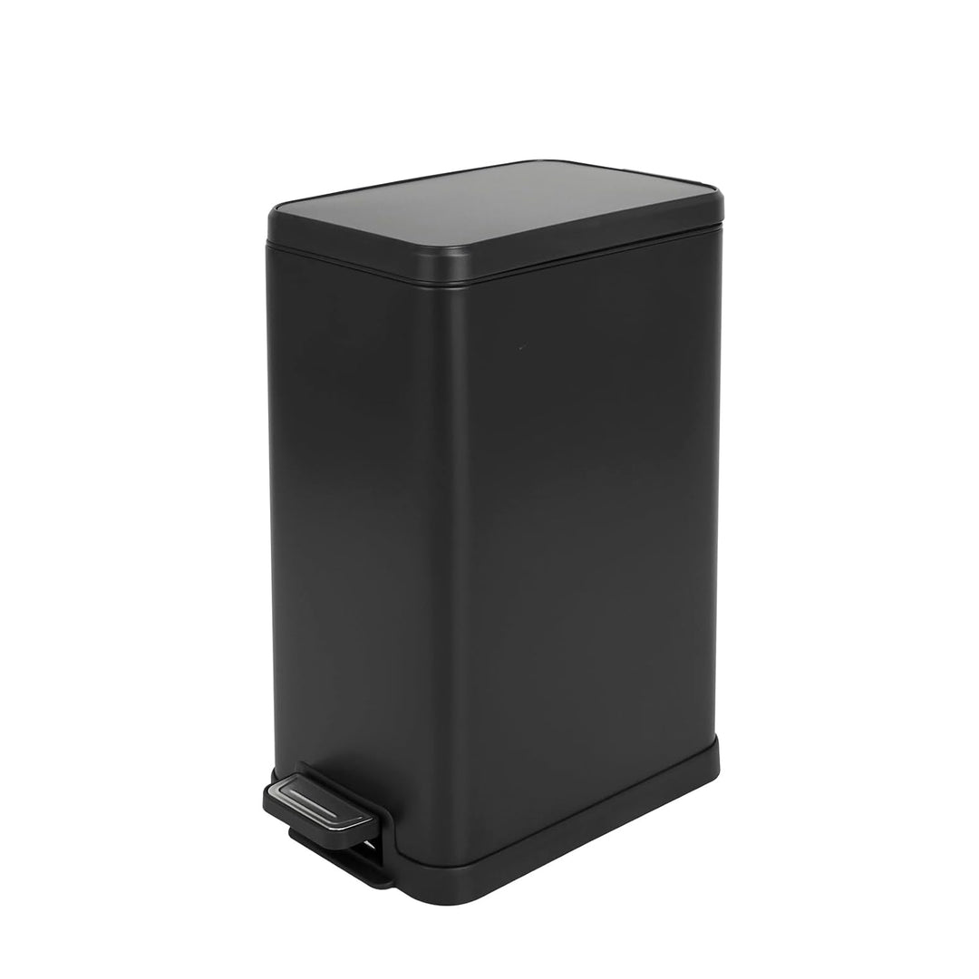 SVITA STM15 Mülleimer Treteimer Tretmülleimer Abfalleimer 15l inkl. Inneneimer Softclose-Deckel Fuss