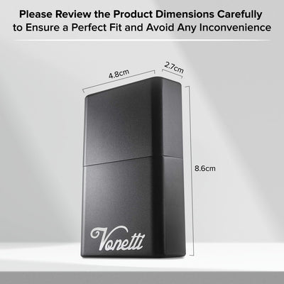 VONETTI Alpha Shield ORIGINALE - Premium RFID Signal Blocker Box - Smart Autoschlüssel Faraday Signa